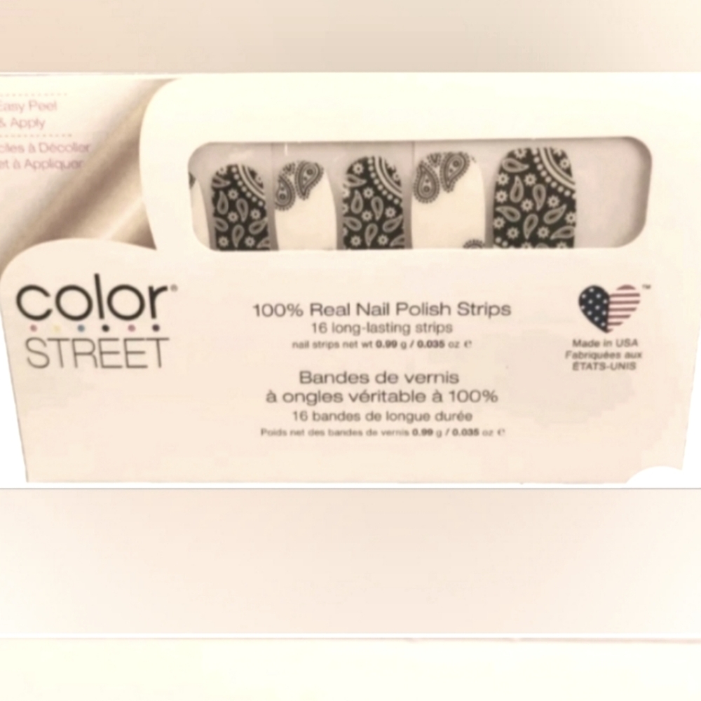Color Street Nail Strips  - Bandana Republic Overlay